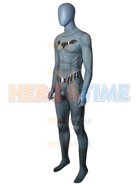 Костюмы для косплея Бэтмена с 3D принтом DOJ Zentai костюм из спандекса и лайкры