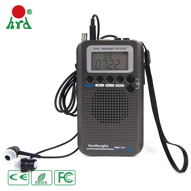Портативный радиоприемник с широким диапазоном FM/MW/SW/AIR/CB/VHF|Радиоприёмники| |