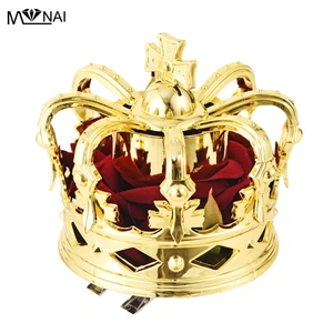 Заколка для волос невесты, готический стиль, ретро, Корона из розового золота