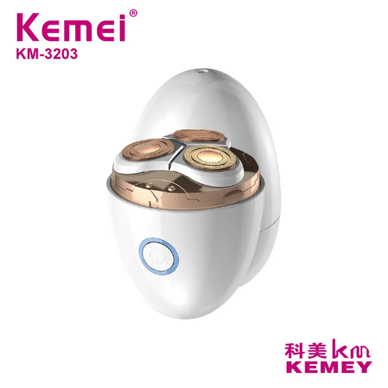 Электробритва Kemei для мужчин и женщин перезаряжаемая Водонепроницаемая машинка