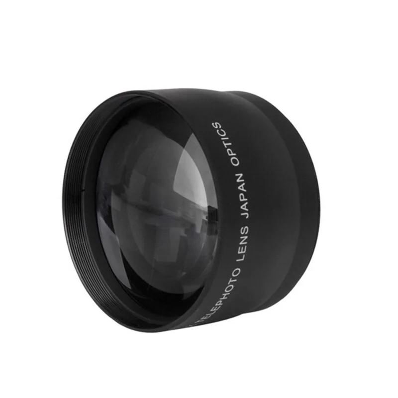 55 мм Профессиональный высокой четкости 2X телеобъектив для Canon Nikon Pentax Olympus Sony Samsung