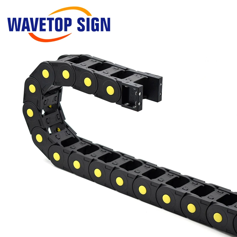 WaveTopSign кабель цепной мост Тип с обеих сторон отверстие 20x50 20x77 25x38 25x60 25x75 25x100 мм пластиковая буксировочная передача