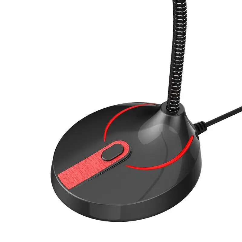 Гибкая подставка 3,5 мм USB мини студия речи всенаправленный микрофон проводной микрофон для компьютера ПК настольный ноутбук