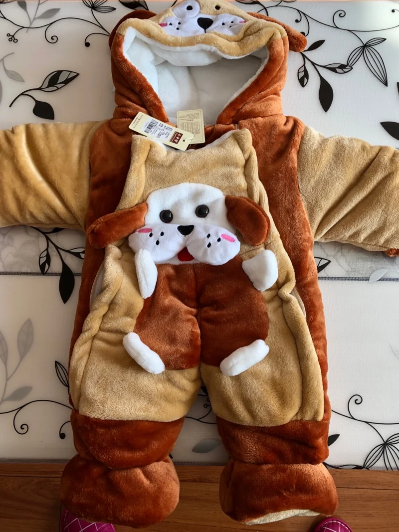 Милые костюмы с хлопковой подкладкой для маленьких девочек 2|Зимняя одежда| |