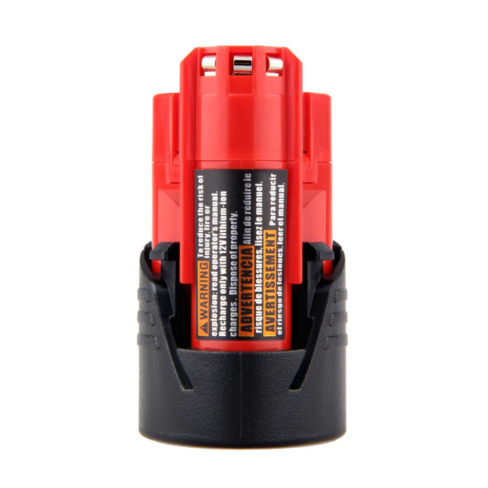 Сменный литий ионный аккумулятор для электроинструмента Milwaukee M12 C12 BX B 48 11 2402 2401 2
