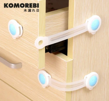 komorebi 10PCS baby safe security safety drawer locks children wardrobe products child fridge of kid | Мебель