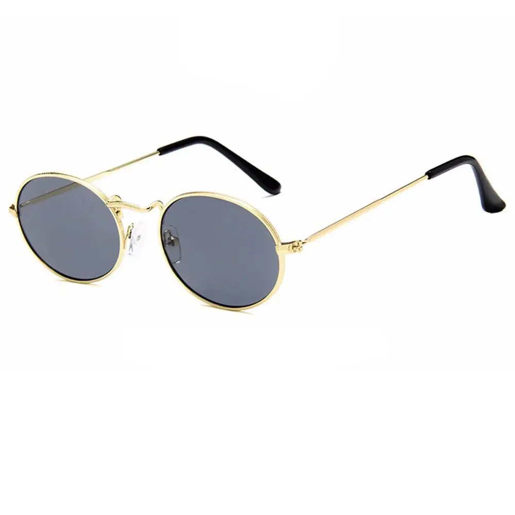 MISSKY Fashion Women Sunglasses Famous Oval Sun Glasses Luxury Brand Metal Round Rays Frames Black Small Cheap Eyewear SAN0
MISSKY Fashion Women Sunglasses Famous Oval Sun Glasses Luxury Brand Metal Round Rays Frames Black Small Cheap Eyewear SAN0