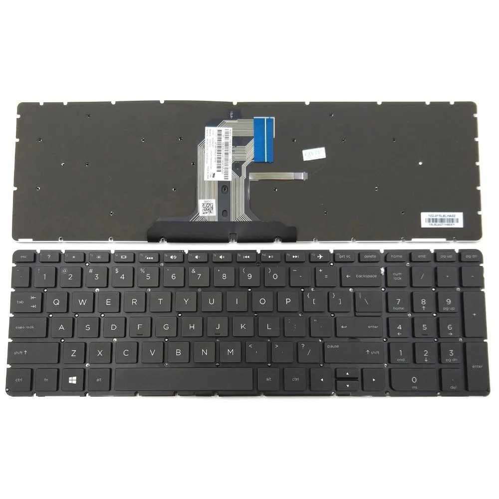Новая клавиатура для ноутбука HP 15 BD BD003TX BD101TX BD106TX BF BF002AX BF003AX 17 Y Серия США черная с
