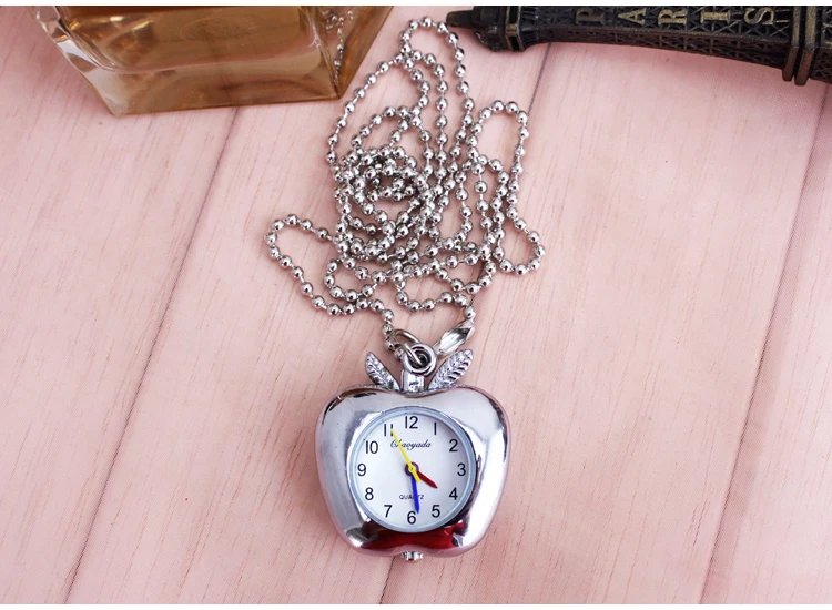 1 шт. милые детские Мультяшные часы принцессы для девочек карманные высокое