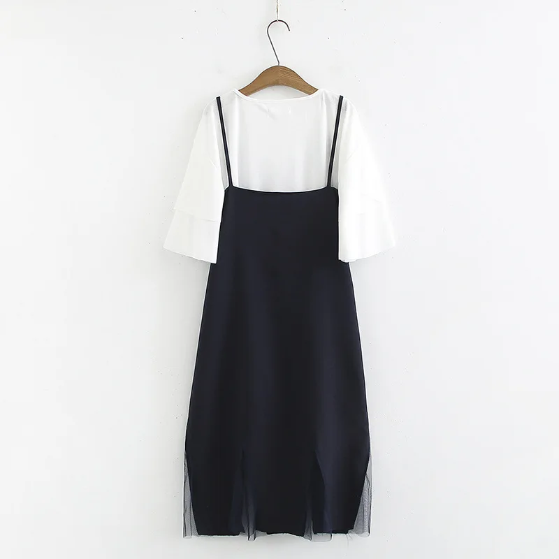 2019 плюс Размеры Повседневное платья Летняя женская одежда модные свободные