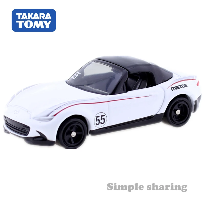 TAKARA TOMY Tomica Aeon Mazda Roadster 3 Настройка масштаба 1:57 литая Детская кукла модель комплект