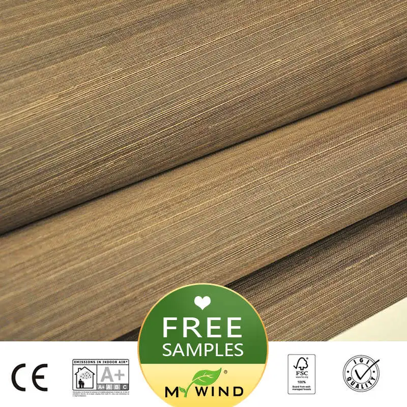 2019 MY WIND Grasscloth Роскошная настенная бумага sisal 3D s образного дизайна Европейский
