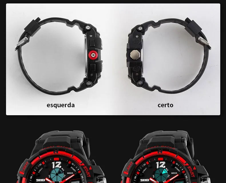 SKMEI G Digital Fashion Style-Men's Military Sport Watches Army Military Wrist Watch sport Quartz Watch