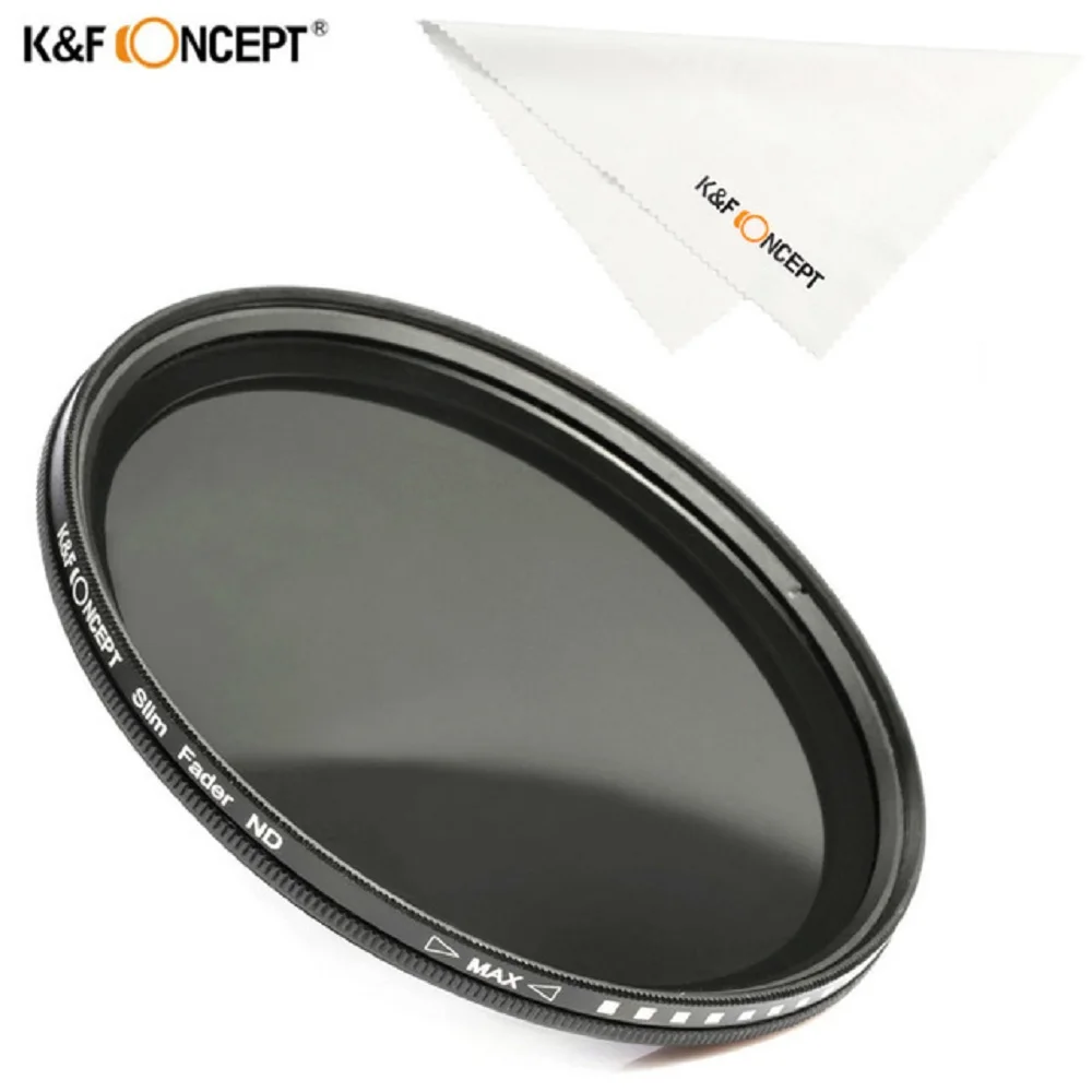 K &amp F Concept 49 мм от ND2 до ND400 djustable фейдер с переменной нейтральной плотностью ND2-400