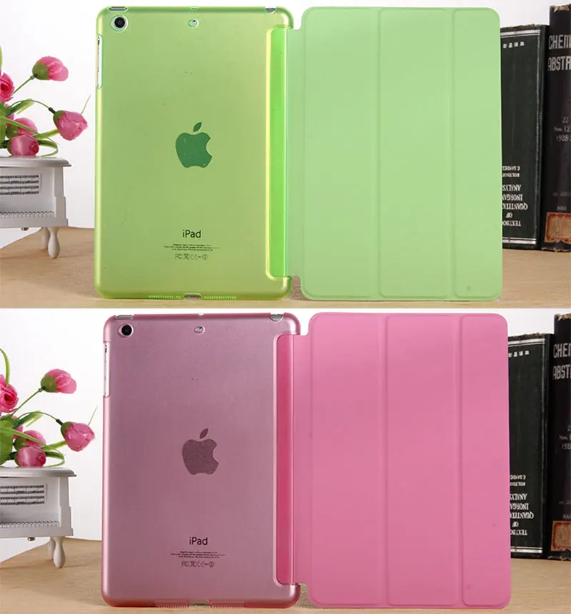 Кожаный мягкий чехол для Apple iPad Mini 1 2 3 противоударный ударопрочный пылезащитный чехол для iPad ультра тонкий умный флип-чехол