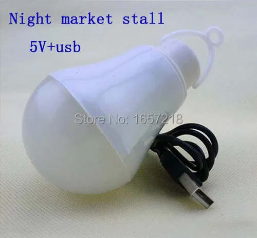 1 шт. Светодиодная лампа для кемпинга 5 в постоянного тока Вт 5630SMD Ночная