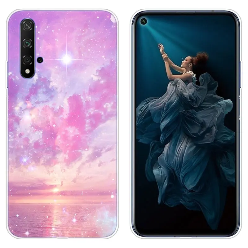 Силиконовый чехол для Huawei Honor 20 8A 7A Pro 10 9 8 Lite View 7S 8S 8X 7X 6X 8C 20i 10i | Мобильные телефоны