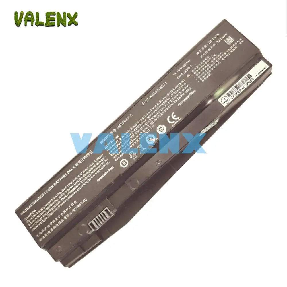 Новый аккумулятор для ноутбука совместимый с Clevo N850HC N850HJ N870HC N870HJ1 6 87 N850S 4C4 серия 11 1