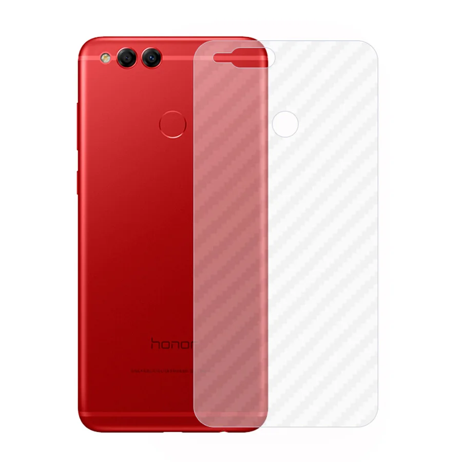 5Pcs/lot 3D Carbon Fiber Back Screen Protector Film For Huawei Honor View 20 10 Lite Full Glass P Smart 2019 POT-LX1 | Мобильные