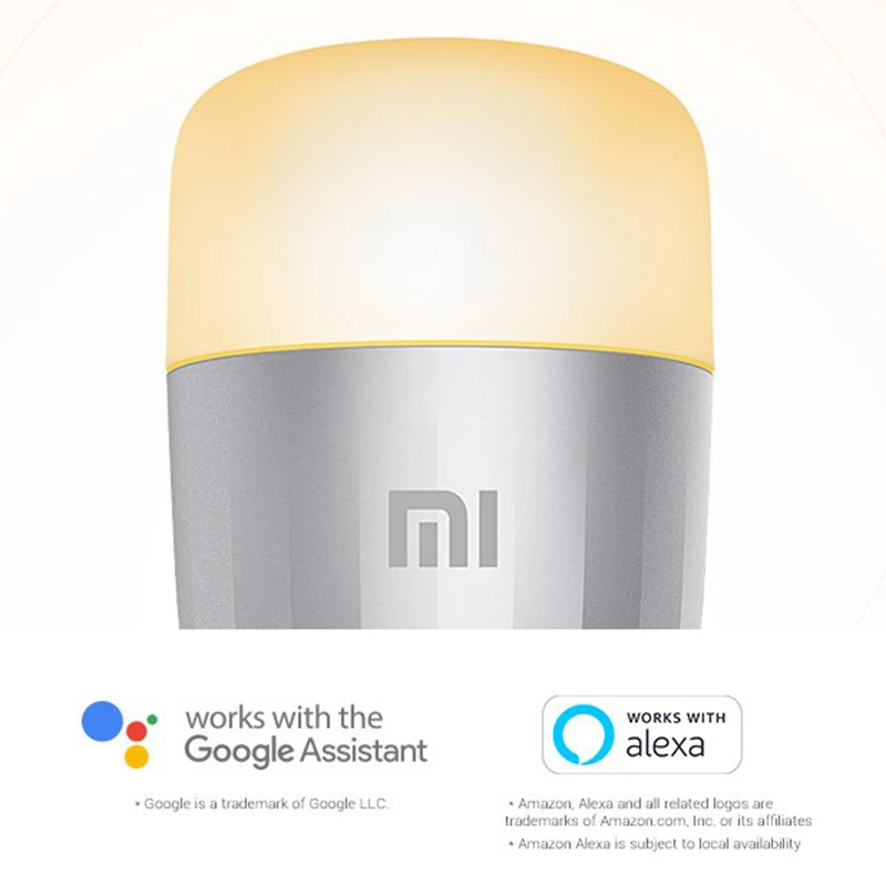 Умная Светодиодная лампа Xiaomi Mi глобальная версия 10 Вт 800 люмен умный телефон Mijia