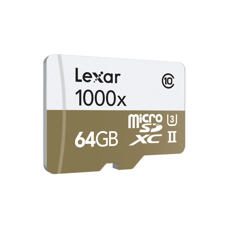 Карта памяти Lexar micro sd 64 ГБ SDXC 150 МБ/с./с карта TF U3 class10 флеш-карта картридер для