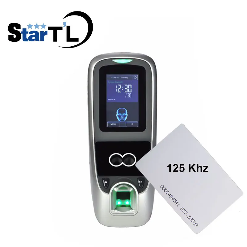 Zk Биометрический контроль доступа лица RFID 125 кГц контроллер Iface7 Multibio 700