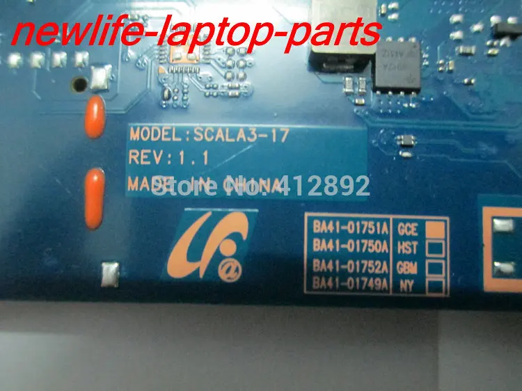 Оригинальная материнская плата для NP300 NP300E7A DDR3 100% проверка быстрая