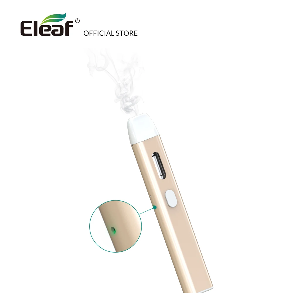 Оригинальный Eleaf iCare Solo комплект с 350 мАч 1 5 мл встроенной батареей IC 1.1ohm катушка