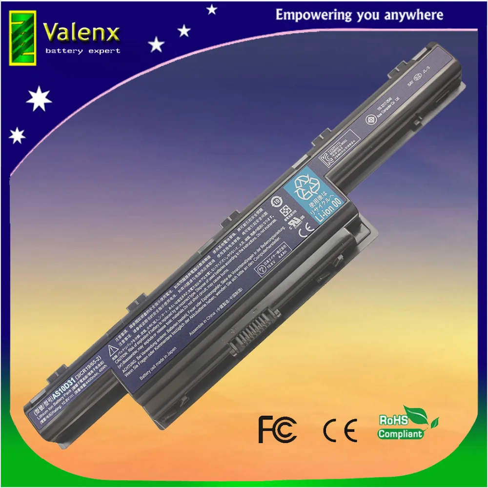 Аккумулятор для ноутбука Acer Aspire 4741 5551 5552 5551G 5560 5560G 5733 5733Z 5741G 5741 AS10D31 AS10D51 AS10D61 AS10D71