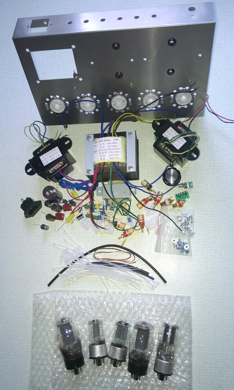 2019 ICAIRN аудио домашний усилитель звуковой трубки DIY Наборы 5Z4P + 6H8C 6P3P
