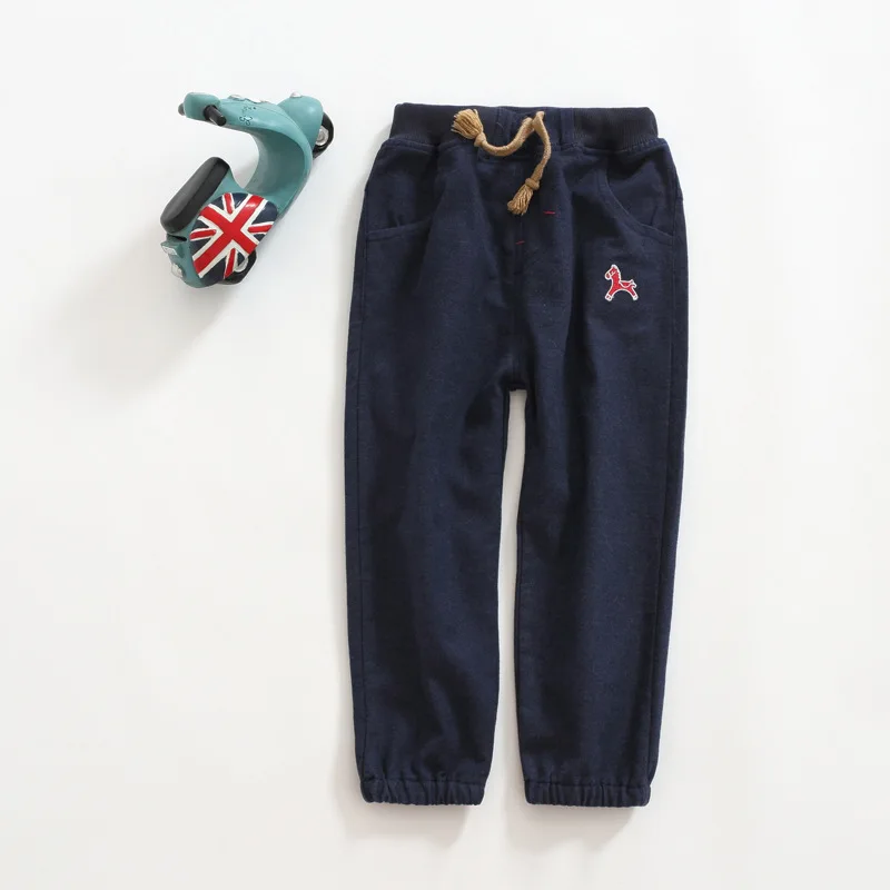 Детские штаны для детей 2 8 лет модные хлопковые повседневные с мраморной