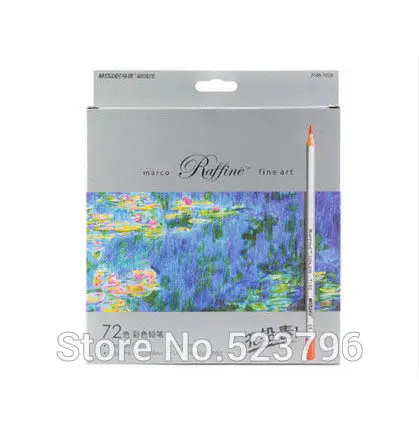 72colour Новое высокое Quality24 36 48 72 Цвет Marco для изобразительного искусства искусство рисования на масляной основе нетоксичные карандаши набор для художника - Цвет: 72colour