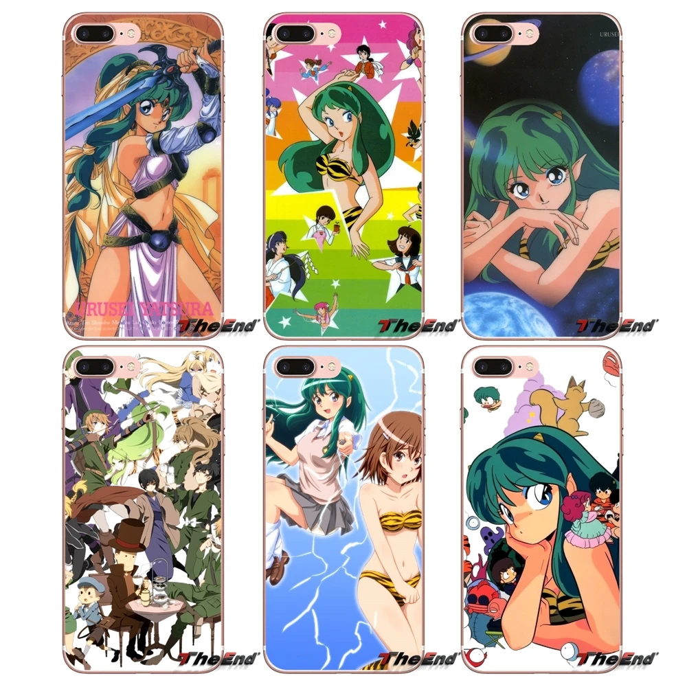 Urusei Yatsura аниме ТПУ силиконовый чехол для Samsung Galaxy S2 S3 S4 S5 MINI S6 S7 edge S8 S9 Plus Note 2 3 4 5 8 Coque