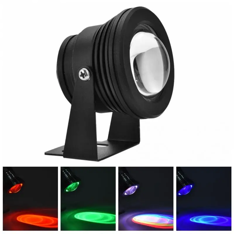 Водонепроницаемый RGB подводный светильник для аквариума Светодиодный точечный