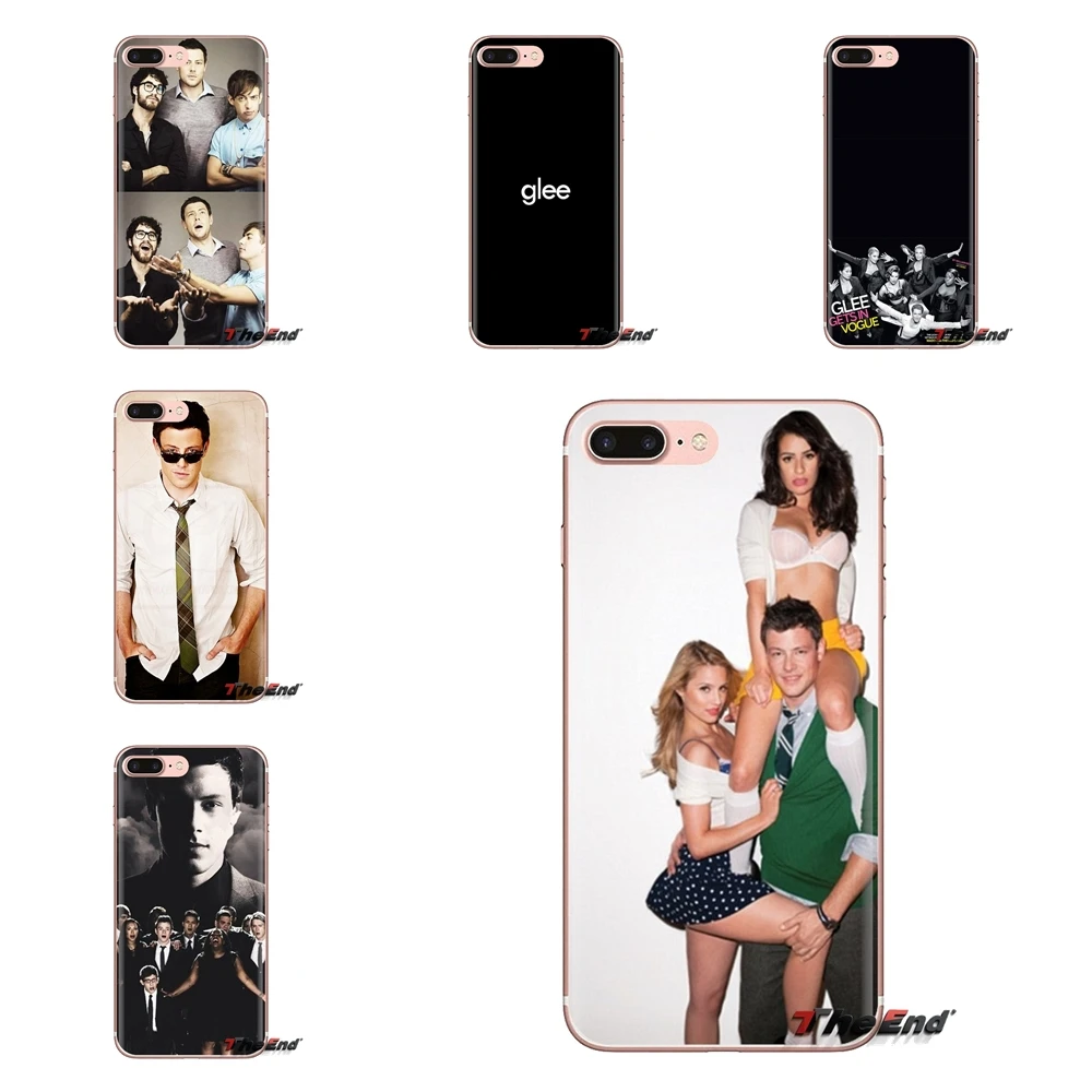 Хор звезда Кори монтеит для iPod Touch Apple iPhone 4 4S 5 5S SE 5C 6 6S 7 8 X XR XS Plus MAX прозрачные