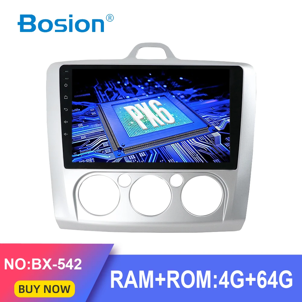 PX6 4G+ 64G 1 din Android 9,0 автомобильный dvd мультимедиа для Ford Focus 2009 gps навигация wifi 4G зеркальное соединение рулевое колесо автомобильное радио