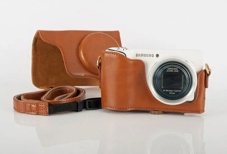 Новый высококачественный кожаный чехол для камеры Samsung GALAXY EK GC100 GC200 цвет