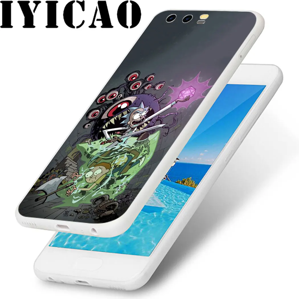 Rick And MortyHard для huawei P30 P20 P9 P10 Plus Pro P Smart Z Lite 2019 Nova 2i 3i 4 5i|Чехлы-накладки| |