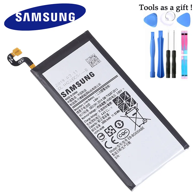 Аккумулятор для SAMSUNG GALAXY S7 G9300 G930F G930A G9308 3000 мАч|Аккумуляторы мобильных телефонов| |