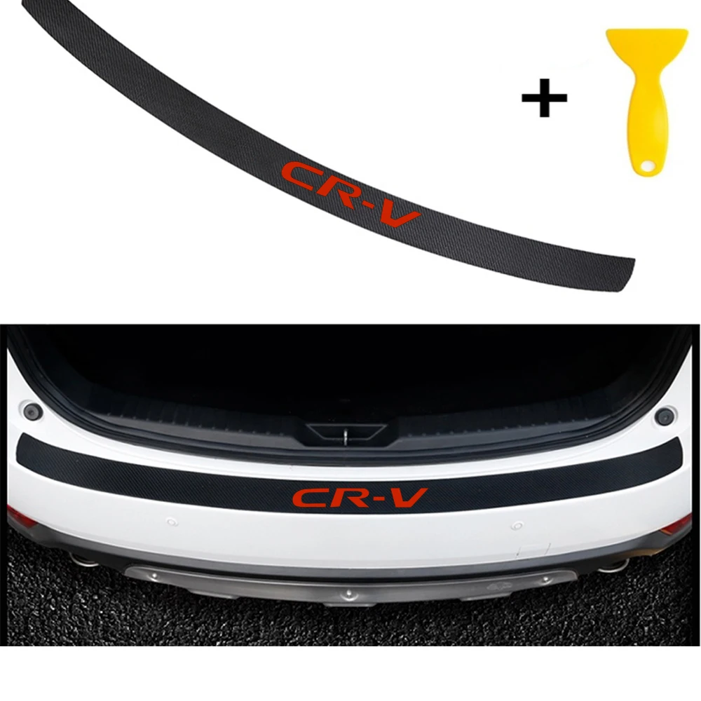 Стайлинг из углеродного волокна после защиты заднего бампера защитная пластина