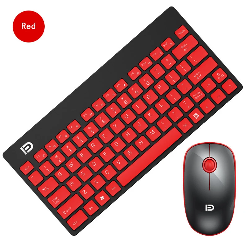 Портативная беспроводная клавиатура для Mac ноутбука ТВ-приставки 2 4 ГГц