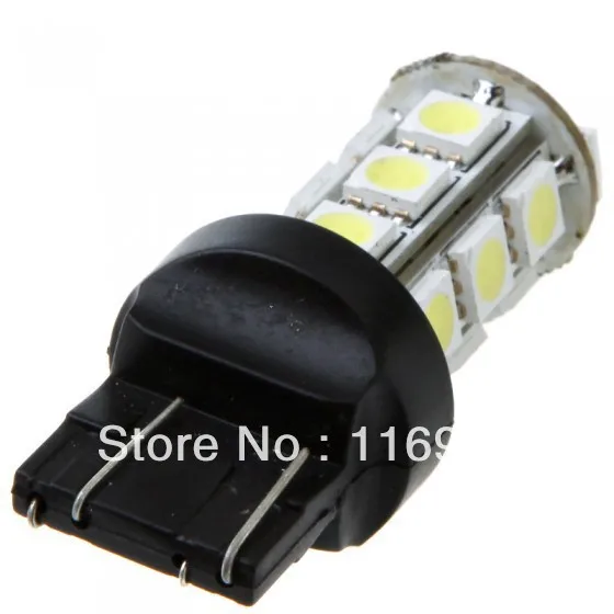 2 шт * белый 7443 T20 5050 18 SMD светодиодный автомобиля задние тормоза остановить свою