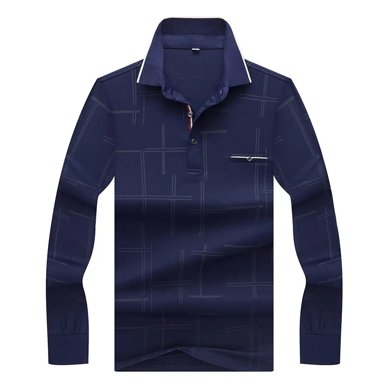 Топы высокого качества Solide couleur Hommes Polo3DBroderie Polo повседневные футболки поло hiver hommes