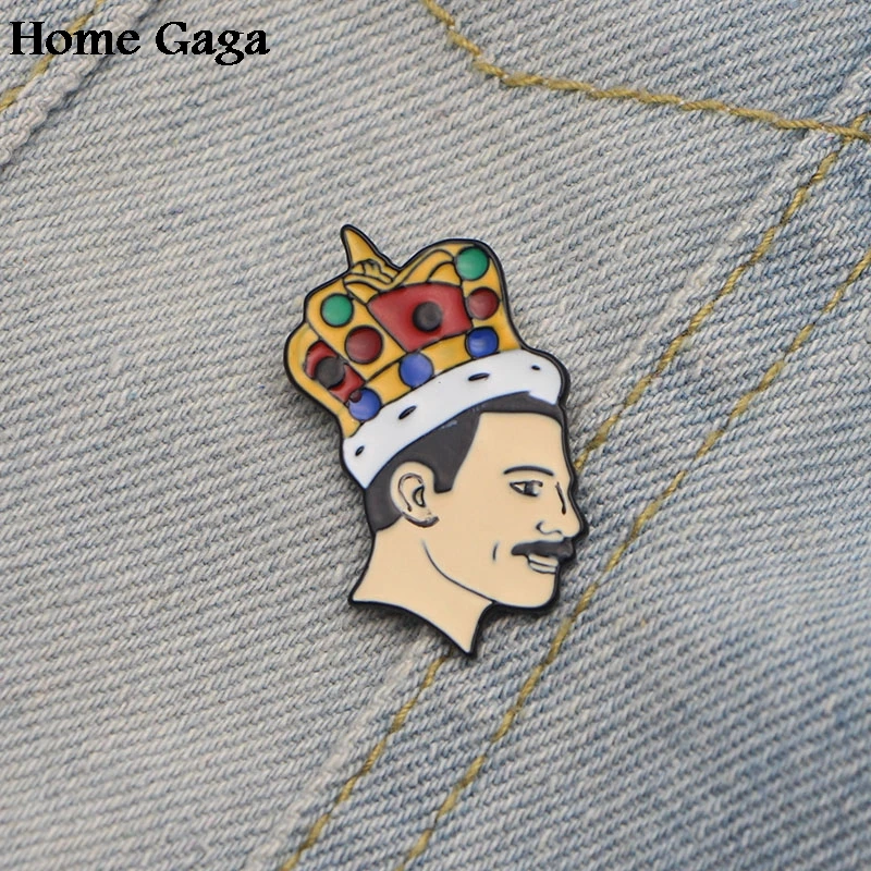 D0658 Homegaga певец гордость броши значки искусственная бижутерия Эмблема для рубашки