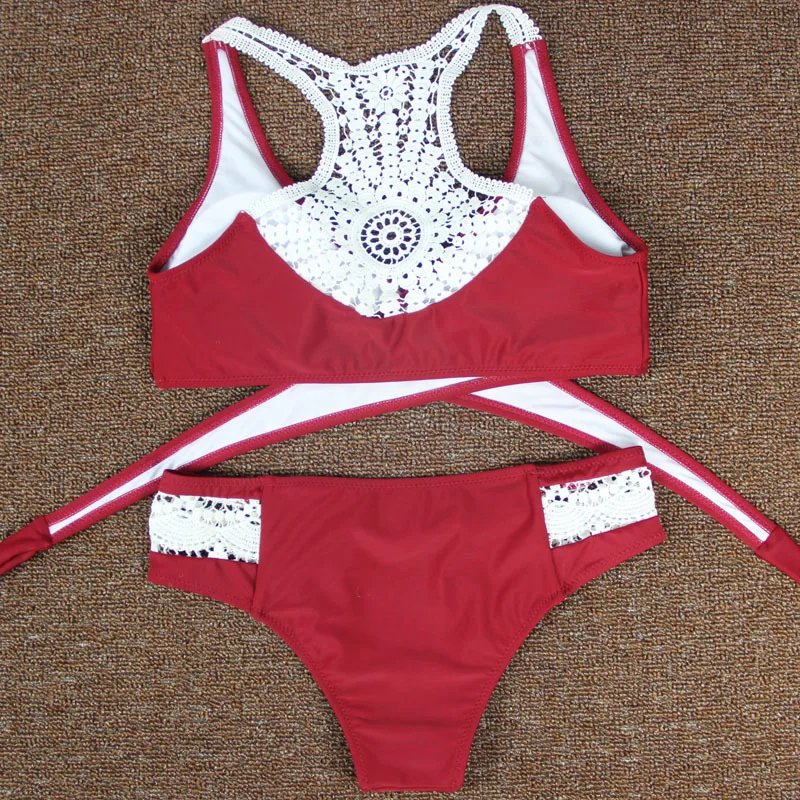 Dysongo Сексуальная выдалбливают комплект бикини В европейском и американском