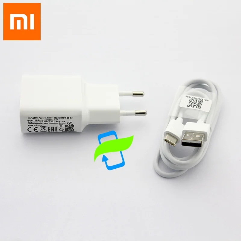 Оригинальное быстрое зарядное устройство Xiaomi Mi9 Быстрая зарядка QC 3 0 адаптер