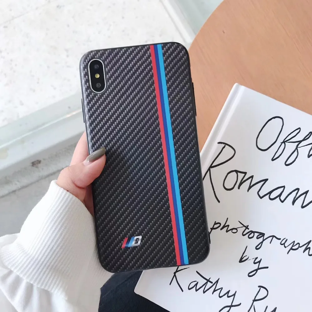 Простой деловой мужской черный спортивный чехол для iphone 6 6s 7 8 10 Plus X XR XS MAX Brandnew Cover