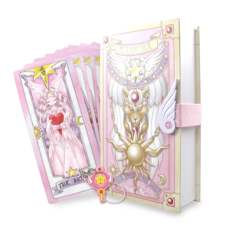 Аниме Cardcaptor Sakura 52 шт. Клоу карты + набор книг The Nothing Card Косплей Аксессуары опора |