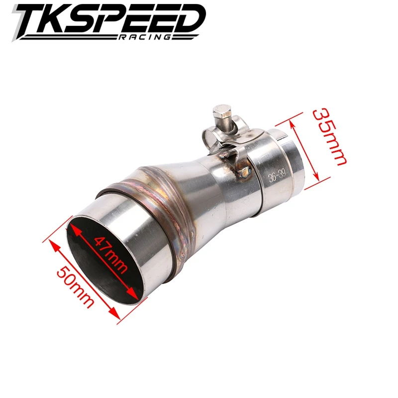 Tkspeed racing scooter улица Ninja 250 2012 ремонт выхлопной трубы Интерфейс преобразования