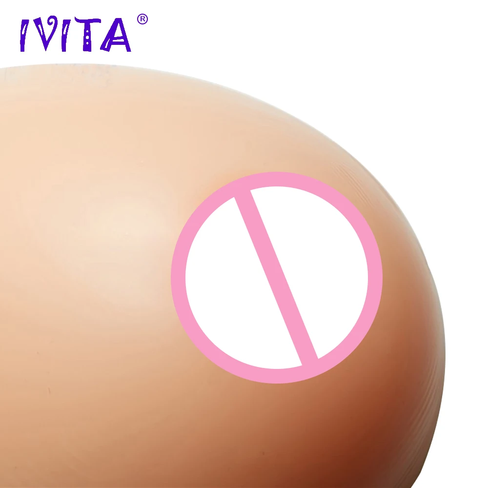 IVITA 3600g Realistic Silicone Breast Forms Fake Boobs For Crossdresser Shemale Transgender Drag Queen Transvestite Mastectomy |